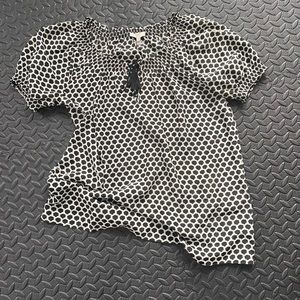 Joie lightweight, super soft, airy peasant blouse